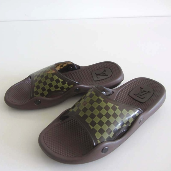 Louis Vuitton Other - LOUIS VUITTON Damier spa slide sandals 10 / 11 US